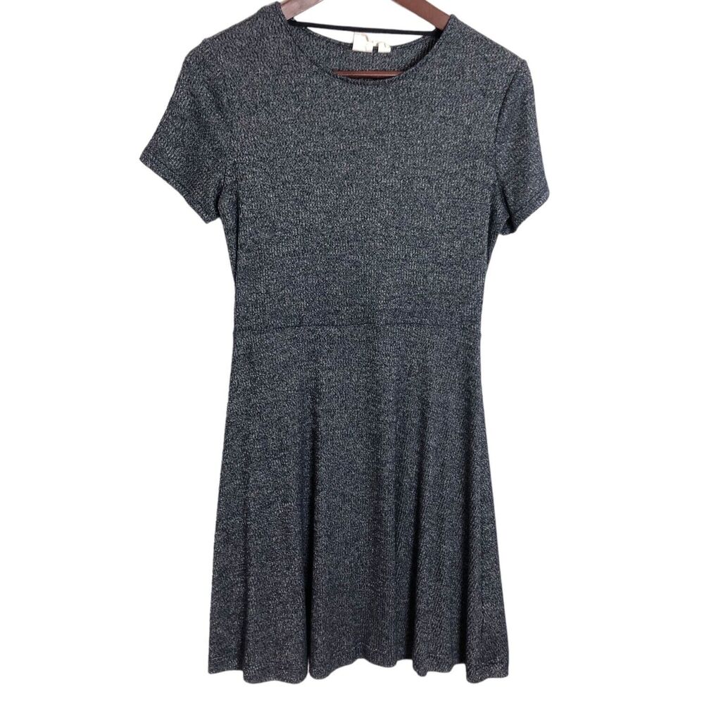 Gap Knit Blue Short Sleeve Dress A-Line Women's Size Small